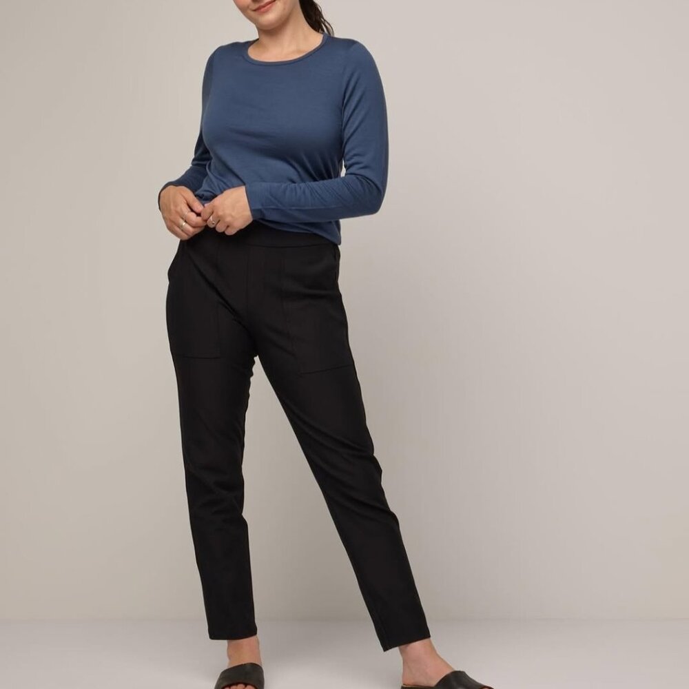 Wool& Mazama Pants, XS, Black